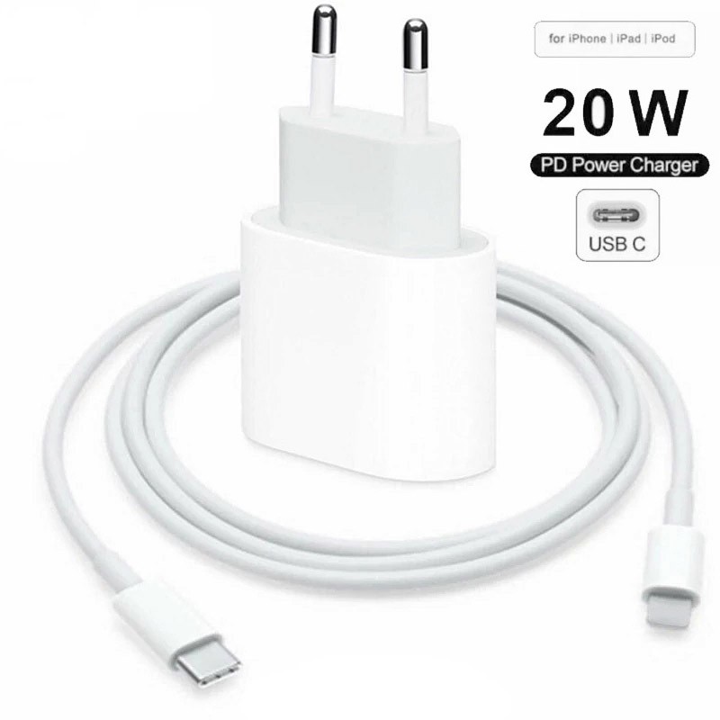 20W charger & Cable USB C...